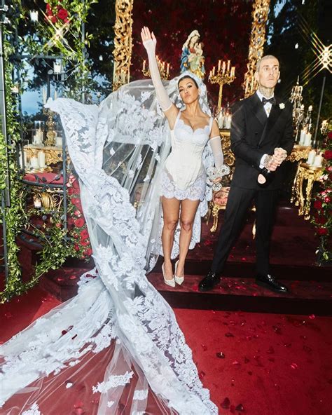 kourtney kardashian wedding dolce gabbana|kourtney kardashian italian wedding dress.